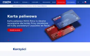 Zrzut strony: MOYA Firma